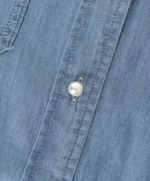 le.coeur blanc / ルクールブラン シャツ・ブラウス | シアーデニムシャツ | 詳細26