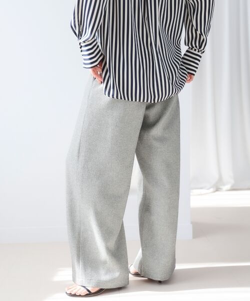 le.coeur blanc / ルクールブラン その他パンツ | 【日本製】メランジ調マリンワイドパンツ | 詳細30