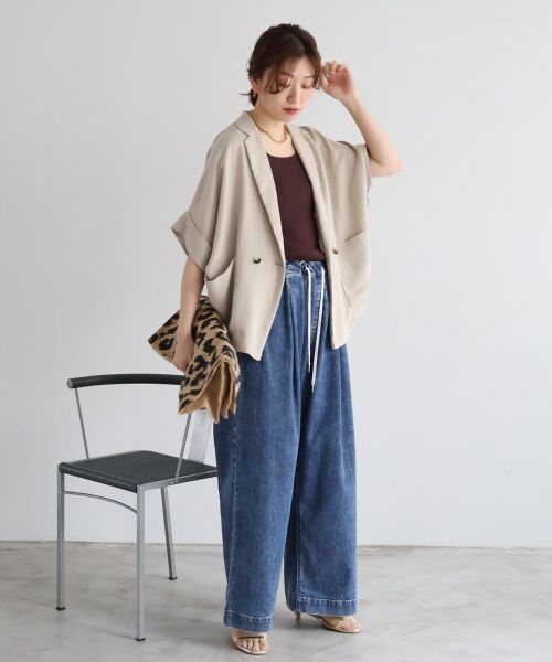 le.coeur blanc / ルクールブラン デニムパンツ | Healthy denim Muffin | 詳細17