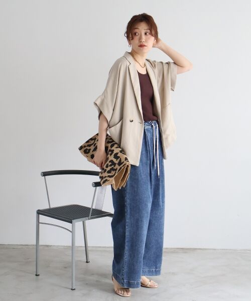 le.coeur blanc / ルクールブラン デニムパンツ | Healthy denim Muffin | 詳細18