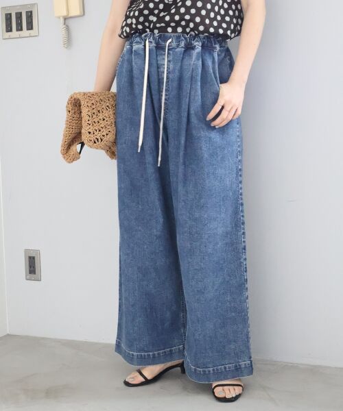 le.coeur blanc / ルクールブラン デニムパンツ | Healthy denim Muffin（ブルー）