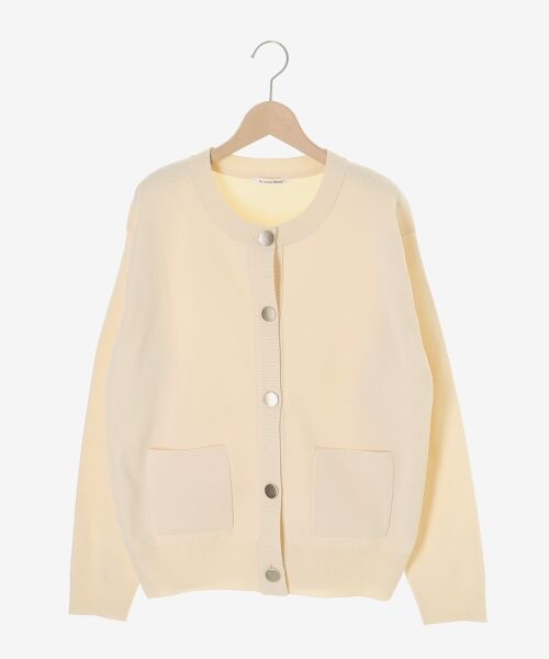 le.coeur blanc / ルクールブラン カーディガン・ボレロ | 《WEB限定アイテム》ウォッシャブルクルーネックカーディガン | 詳細16
