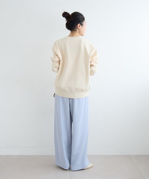 le.coeur blanc / ルクールブラン カーディガン・ボレロ | 《WEB限定アイテム》ウォッシャブルクルーネックカーディガン | 詳細26