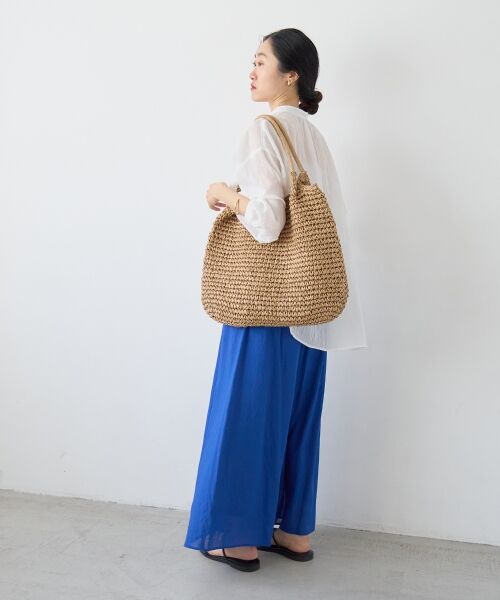 le.coeur blanc / ルクールブラン シャツ・ブラウス | 《WEB限定アイテム》バンドカラーガーゼブラウス | 詳細27