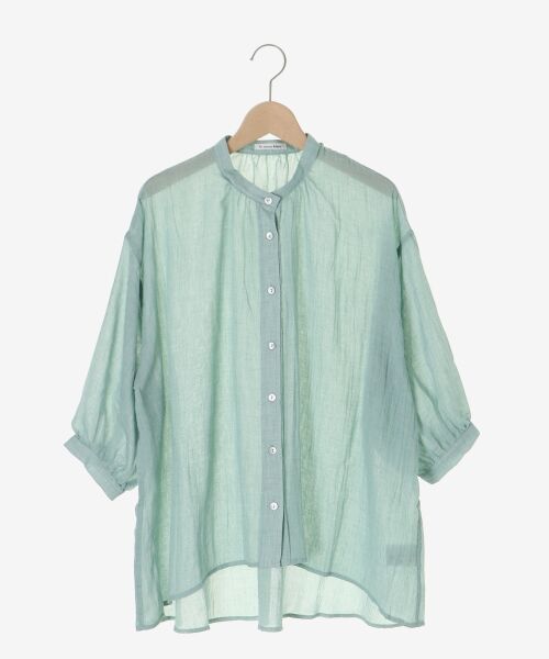 le.coeur blanc / ルクールブラン シャツ・ブラウス | 《WEB限定アイテム》バンドカラーガーゼブラウス | 詳細29