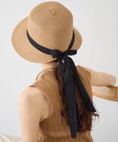 le.coeur blanc / ルクールブラン ハット | 《WEB限定アイテム》ペーパーリボンハット