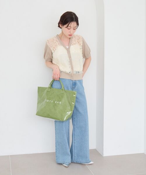 le.coeur blanc / ルクールブラン トートバッグ | 《WEB限定アイテム》PVCトートバッグ | 詳細10