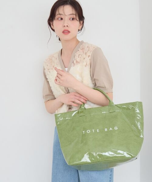 le.coeur blanc / ルクールブラン トートバッグ | 《WEB限定アイテム》PVCトートバッグ | 詳細6