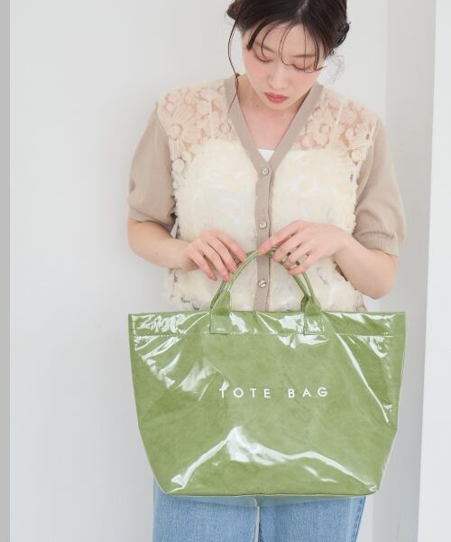 le.coeur blanc / ルクールブラン トートバッグ | 《WEB限定アイテム》PVCトートバッグ | 詳細9