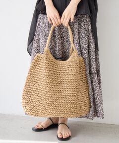 le.coeur blanc / ルクールブラン トートバッグ | 《WEB限定アイテム》ペーパートートバッグ