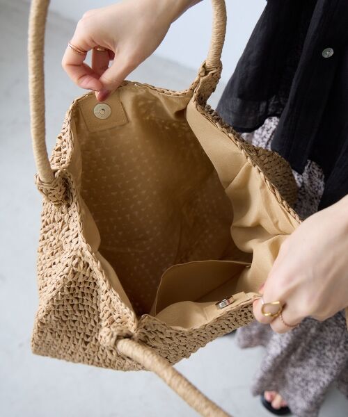 le.coeur blanc / ルクールブラン トートバッグ | 《WEB限定アイテム》ペーパートートバッグ | 詳細10