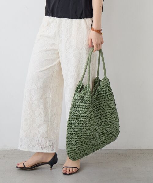 le.coeur blanc / ルクールブラン トートバッグ | 《WEB限定アイテム》ペーパートートバッグ | 詳細13