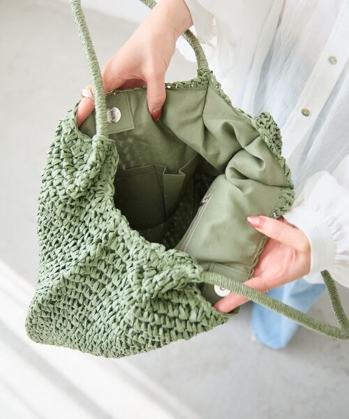 le.coeur blanc / ルクールブラン トートバッグ | 《WEB限定アイテム》ペーパートートバッグ | 詳細17