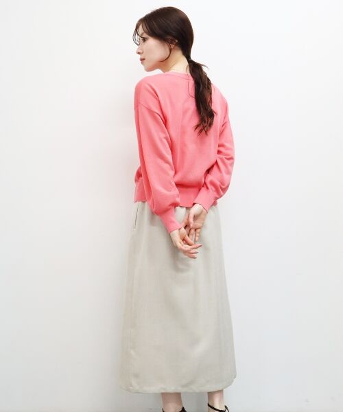 le.coeur blanc / ルクールブラン カーディガン・ボレロ | 【UVカット】Vネックジュエリーボタンカーディガン | 詳細30