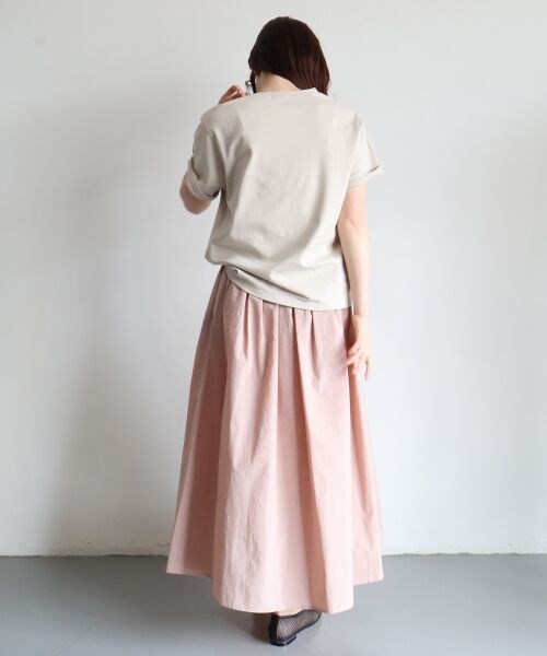 le.coeur blanc / ルクールブラン ロング・マキシ丈スカート | 【撥水・UV・接触冷感】ギャザースカート | 詳細13