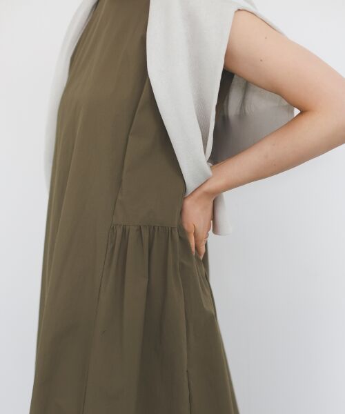 le.coeur blanc / ルクールブラン ロング・マキシ丈ワンピース | 【撥水・UV・接触冷感】ノースリワンピース | 詳細13