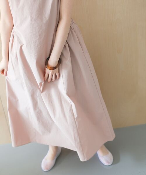 le.coeur blanc / ルクールブラン ロング・マキシ丈ワンピース | 【撥水・UV・接触冷感】ノースリワンピース | 詳細7