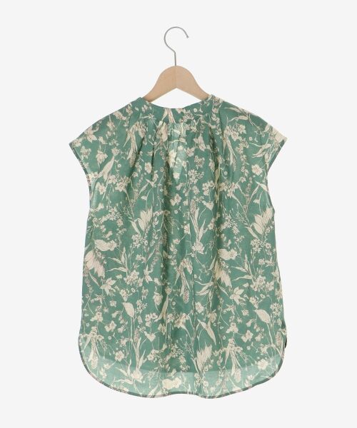 le.coeur blanc / ルクールブラン シャツ・ブラウス | ローンボタニカルプリントフレンチブラウス | 詳細1