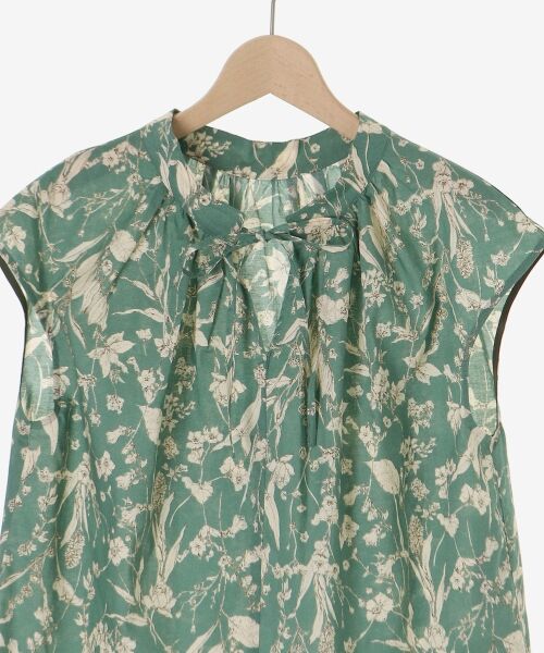 le.coeur blanc / ルクールブラン シャツ・ブラウス | ローンボタニカルプリントフレンチブラウス | 詳細2