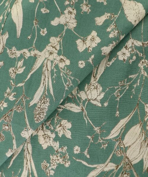 le.coeur blanc / ルクールブラン シャツ・ブラウス | ローンボタニカルプリントフレンチブラウス | 詳細4