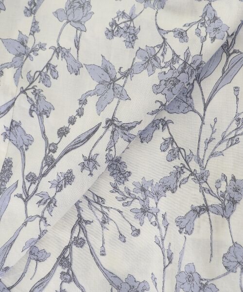 le.coeur blanc / ルクールブラン シャツ・ブラウス | ローンボタニカルプリントフレンチブラウス | 詳細5