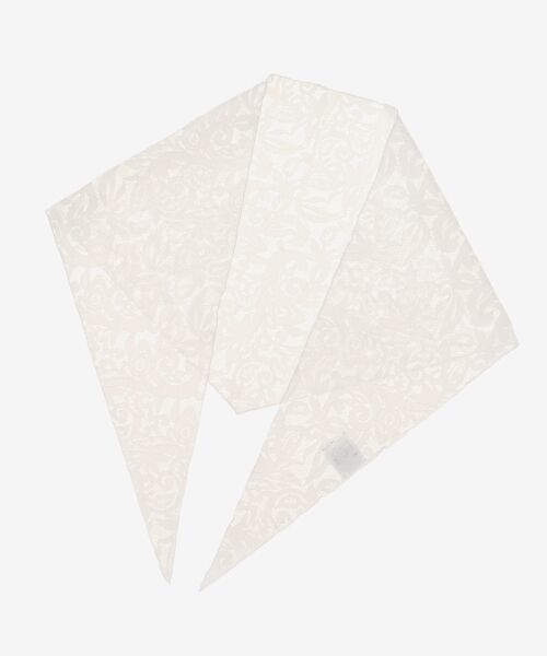 le.coeur blanc / ルクールブラン マフラー・ショール・スヌード・ストール | フラワーレース三角ストール | 詳細16