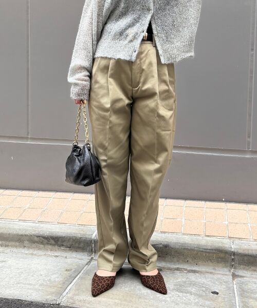 le.coeur blanc / ルクールブラン その他パンツ | Dickiesツイルツータックパンツ | 詳細2