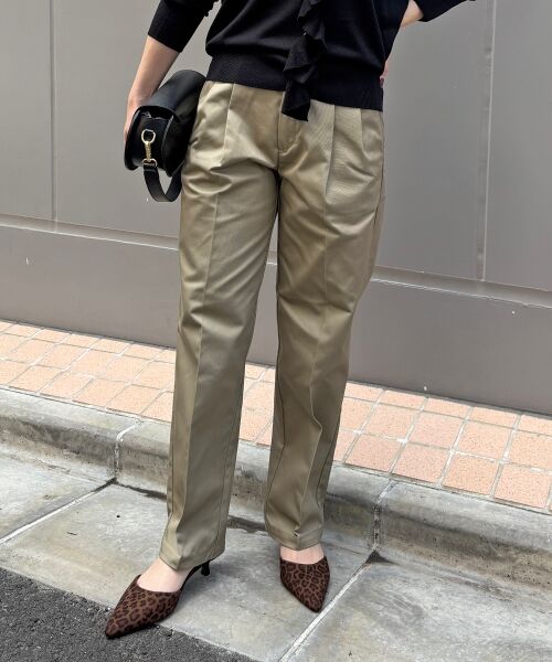 le.coeur blanc / ルクールブラン その他パンツ | Dickiesツイルツータックパンツ | 詳細8
