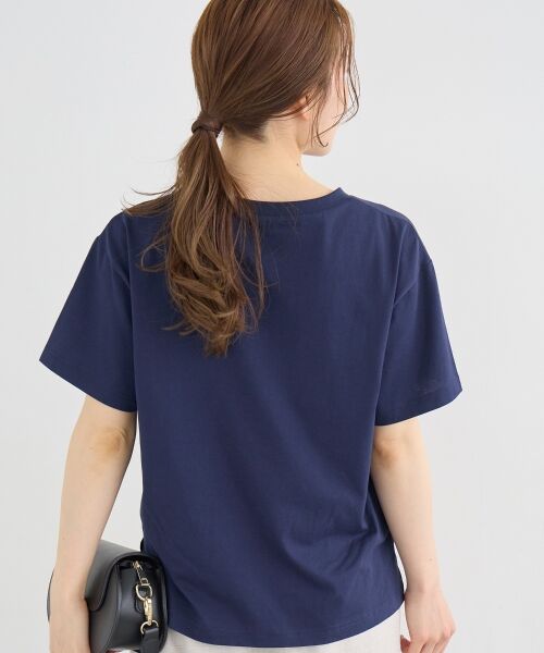 le.coeur blanc / ルクールブラン Tシャツ | レースポケットデザインTシャツ | 詳細19