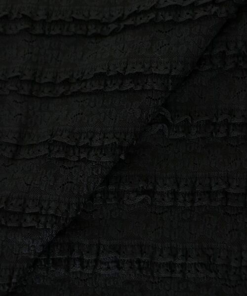 le.coeur blanc / ルクールブラン カットソー | レーシーフリルカットソー | 詳細6