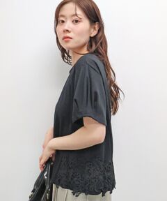 le.coeur blanc / ルクールブラン カットソー | サイドレースカットソー