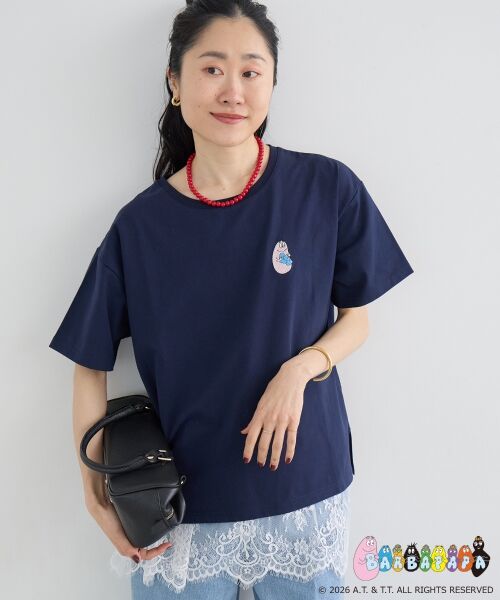 le.coeur blanc / ルクールブラン Tシャツ | 【BARBAPAPA】BonjourTシャツ | 詳細14