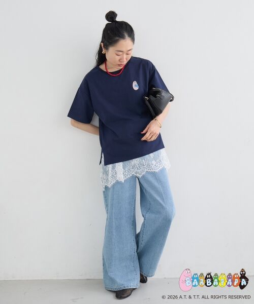 le.coeur blanc / ルクールブラン Tシャツ | 【BARBAPAPA】BonjourTシャツ | 詳細18