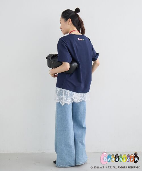 le.coeur blanc / ルクールブラン Tシャツ | 【BARBAPAPA】BonjourTシャツ | 詳細19