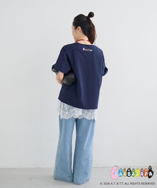 le.coeur blanc / ルクールブラン Tシャツ | 【BARBAPAPA】BonjourTシャツ | 詳細20