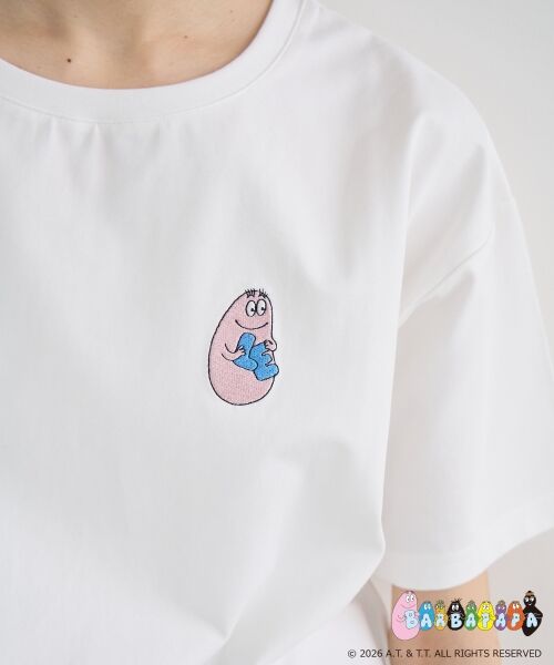 le.coeur blanc / ルクールブラン Tシャツ | 【BARBAPAPA】BonjourTシャツ | 詳細7