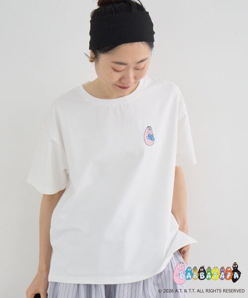 le.coeur blanc / ルクールブラン Tシャツ | 【BARBAPAPA】BonjourTシャツ | 詳細8