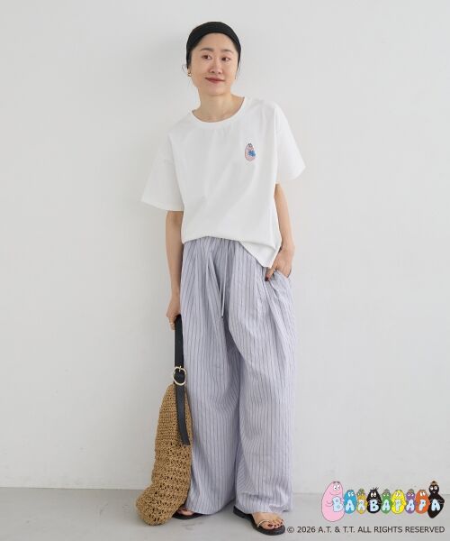 le.coeur blanc / ルクールブラン Tシャツ | 【BARBAPAPA】BonjourTシャツ | 詳細9