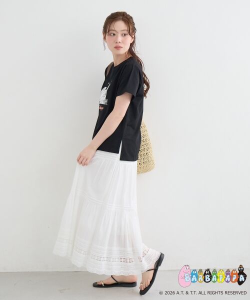 le.coeur blanc / ルクールブラン Tシャツ | 【BARBAPAPA】アートプリントTシャツ | 詳細14