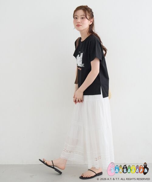 le.coeur blanc / ルクールブラン Tシャツ | 【BARBAPAPA】アートプリントTシャツ | 詳細15