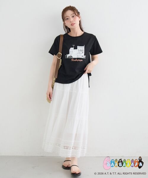 le.coeur blanc / ルクールブラン Tシャツ | 【BARBAPAPA】アートプリントTシャツ | 詳細16