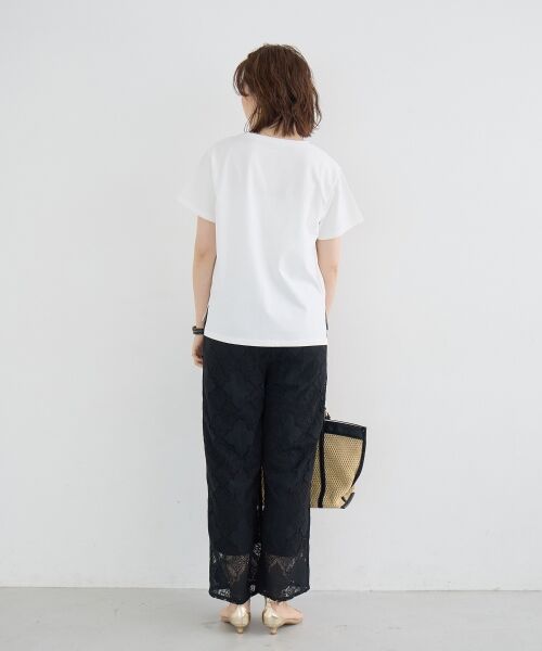 le.coeur blanc / ルクールブラン Tシャツ | 【BARBAPAPA】アートプリントTシャツ | 詳細6