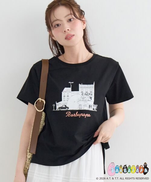 le.coeur blanc / ルクールブラン Tシャツ | 【BARBAPAPA】アートプリントTシャツ | 詳細9