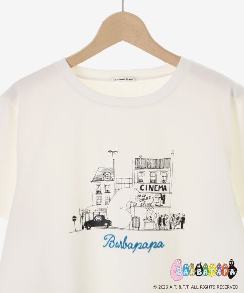 le.coeur blanc / ルクールブラン Tシャツ | 【BARBAPAPA】アートプリントTシャツ | 詳細20