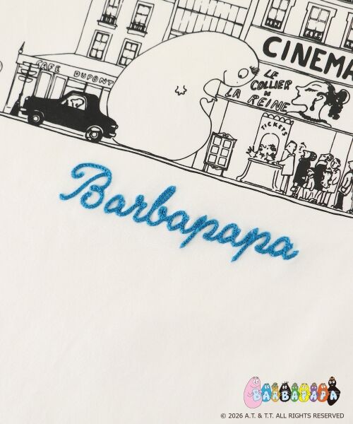 le.coeur blanc / ルクールブラン Tシャツ | 【BARBAPAPA】アートプリントTシャツ | 詳細21
