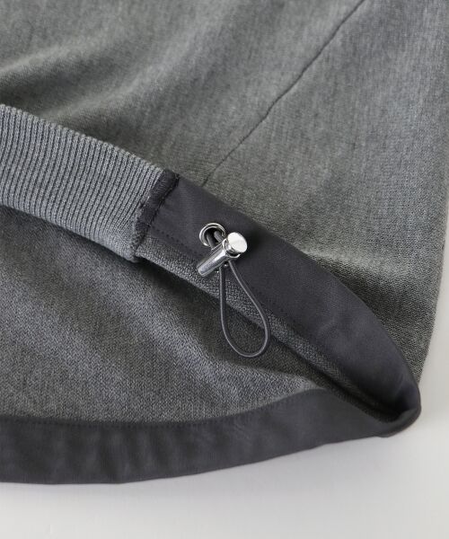 le.coeur blanc / ルクールブラン ニット・セーター | スウェットライクハーフスリーブニット | 詳細4