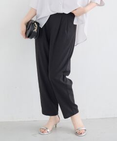 le.coeur blanc / ルクールブラン その他パンツ | ウォッシャブル麻混テーパードパンツ