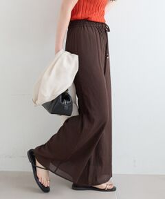 le.coeur blanc / ルクールブラン その他パンツ | シアーボイルイージーワイドパンツ