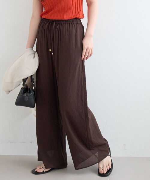 le.coeur blanc / ルクールブラン その他パンツ | シアーボイルイージーワイドパンツ | 詳細7