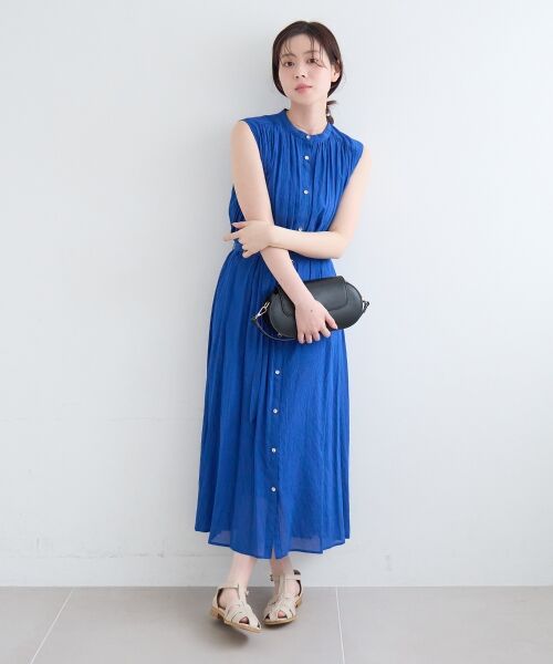 le.coeur blanc / ルクールブラン ロング・マキシ丈ワンピース | シアーボイルノースリーブワンピース | 詳細18